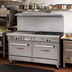 Thumbnail image #2 for Southbend Ultimate 60-Inch Gas Restaurant Range with 4 Burners, 36-Inch Griddle, Standard Oven, and Cabinet Base