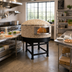 Thumbnail image #2 for Univex Stone Hearth Round Gas Pizza Dome Oven, 11 x 12-Inch Pizzas, 55-1/8-Inch Cooking Chamber