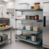 Thumbnail image #2 for MetroMax 4 4-Shelf Add-On Open Grid Polymer Shelving Unit, 24W x 21D x 63H