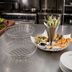 Thumbnail image #2 for American Metalcraft 12-Inch Round Stainless Steel Wire Serving Basket
