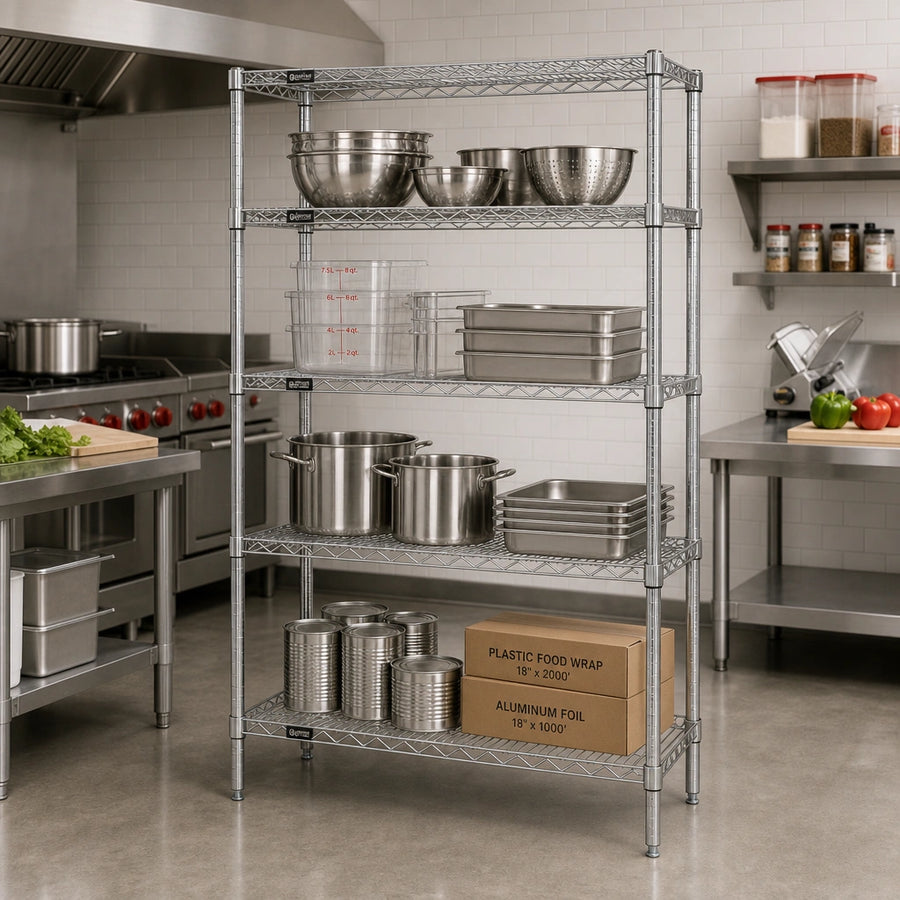 Commercial Kitchen Production Set