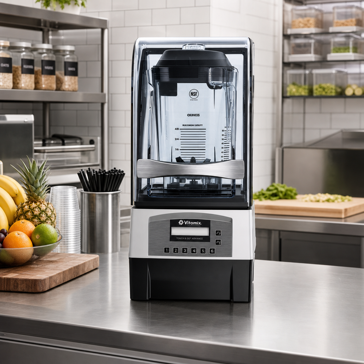 Product image #3 for Vitamix Touch & Go Advance On-Counter Stackable Programmable Commercial Blender with 32 oz. Tritan Container