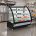 Thumbnail image #2 for Omcan USA 60-Inch Full-Service See-Thru Refrigerated Display Merchandiser with Curved Front Lift-Up Glass