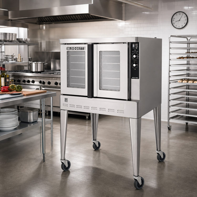 Product image #2 for Blodgett Zephaire Series Gas Single-Deck Full-Size Standard-Depth Commercial Convection Oven, 5-Pan Capacity