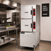 Thumbnail image #2 for Vulcan ET Series PowerSteam Electric 2-Compartment Convection Steamer with 24-Inch Cabinet Base, 10 Pan Capacity