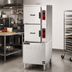 Thumbnail image #2 for Vulcan ET Series PowerSteam Electric Convection Steamer with 24-Inch Cabinet Base, 2 Compartments, 6 Pan Capacity