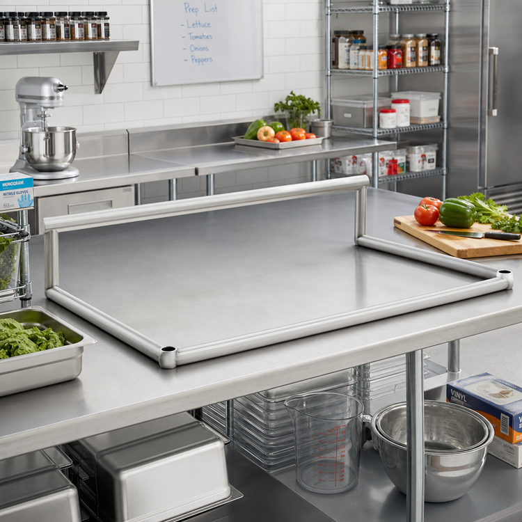 Product image #2 for Eagle Group 3-Sided Stainless Steel Channel Frame, 42 x 24 Inches