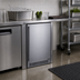 Thumbnail image #2 for Summit Commercial 18-Inch Built-In/Freestanding Clear Cube Ice Maker, 60 Lb Daily Production, Stainless Steel