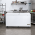 Thumbnail image #2 for Excellence Commercial Products BD-27 Jumbo Storage Chest Freezer, 26.7 Cu. Ft., 2 Locking Solid Hinged Lids
