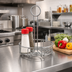Thumbnail image #2 for Vollrath Round Wire Condiment Caddy for Four 12 Oz Squeeze Bottles and Salt & Pepper Shakers