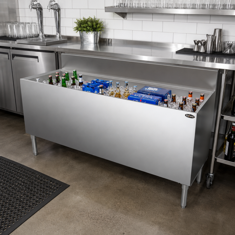 Product image #2 for Krowne Royal Series 60-Inch x 24-Inch Underbar Chill Master Beer Bin, 15-Case Capacity