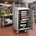Thumbnail image #3 for FWE Mobile Heated Holding Cabinet with Humi-Temp Heat & Humidity System, 10-Pan Capacity, Stainless Steel