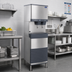 Thumbnail image #2 for Follett Symphony Plus 50FB414W-L Freestanding Ice and Water Dispenser with Lever Dispense