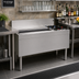 Thumbnail image #2 for Glastender 42-Inch Underbar Combo Ice Bin/Cocktail Unit with Right Bottle Well and 84 lb. Ice Capacity