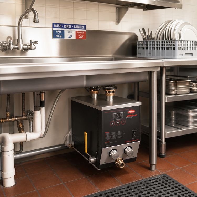 Product image #2 for Hatco Hydro-Heater 3CS2-3 Undersink Sanitizing Sink Heater, 3 kW, 208 Volts
