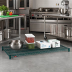 Thumbnail image #3 for Metro Super Erecta 3660NK3 Super Wide Wire Shelf, 60"W x 36"D, Green Epoxy Finish with Microban, 600 lb. Capacity