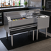 Thumbnail image #2 for Glastender MXS60-CP10 60-Inch Stainless Steel Underbar Mixology Cocktail Station with 10-Circuit Cold Plate