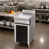 Thumbnail image #2 for Titan JTPR-18 18-Inch Open Stainless Steel Spreader Cabinet Base