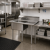 Thumbnail image #2 for Sapphire Manufacturing 1-Compartment Commercial Sink with Right Drainboard, 50-1/2 Inch Wide