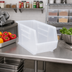 Thumbnail image #3 for Quantum Ultra Stack & Hang Clear Polypropylene Storage Bin, 8-1/4 x 18 x 9 Inches