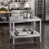 Thumbnail image #2 for New Age Modular Aluminum Equipment Stand with 2 Adjustable Solid Shelves, 36W x 15D x 36H