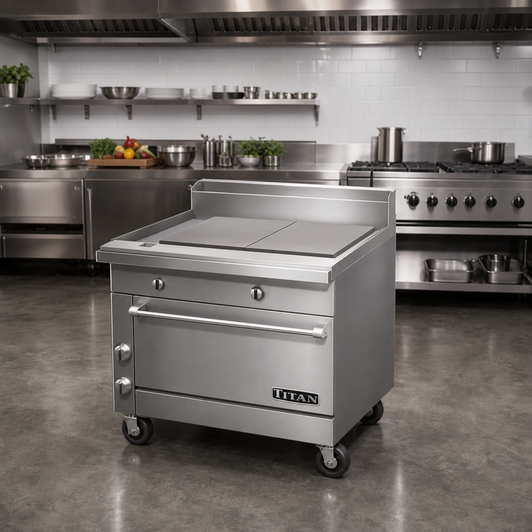 Product image #2 for Titan JMRH-30IP 30-Inch Modular Gas Plancha Range