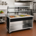 Thumbnail image #2 for Atlas Metal BLC-4 4-Pan Mobile Iced Cold Food Serving Counter