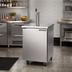 Thumbnail image #2 for Beverage-Air 24-Inch Solid Door Direct Draw Draft Beer Cooler with Single Faucet Tower, 1-Keg Capacity