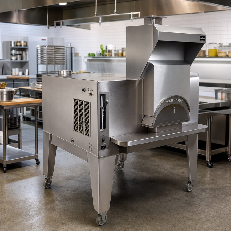 Product image #2 for Bakers Pride PB-24 Il Forno Classico 26-Inch Eyebrow-Style Oven-Mount Exhaust Hood for Single Ovens