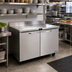 Thumbnail image #2 for True SPEC SERIES 48-Inch Two-Section Worktop Freezer, Rear-Mounted Self-Contained, -10°F