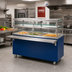 Thumbnail image #2 for Dinex DXPR3CM Reflections Refrigerated Mobile 3-Pan Cold Food Unit