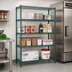 Thumbnail image #2 for Eagle Group Valu-Gard 4-Tier Stationary Starter Wire Shelving Unit, 60