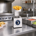 Thumbnail image #2 for Edlund Compact Series Fixed-Dial Top-Loading Portion Control Scale with French Fry/Taco Platform, 16 oz x 1/4 oz