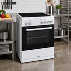 Thumbnail image #3 for Summit Commercial Summit Appliance REXT24W 24-Inch White Freestanding Electric Smooth-Top Convection Range with 2.44 Cu. Ft. Oven