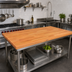 Thumbnail image #2 for Boos Block American Cherry Kitchen Countertop, 48 x 38 x 1-1/2 Inch, Varnique Finish