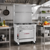 Thumbnail image #2 for Southbend Platinum 36-Inch Heavy Duty Electric Induction Range with TruVection Oven Base