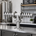 Thumbnail image #2 for Perlick 4061-12 T-Shape Countertop Glycol-Cooled Brew Pipe Tower for 12 Faucets