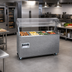 Thumbnail image #2 for Vollrath 2-Series Affordable Portable 4-Well Mobile Hot Food Station with Buffet Breath Guard and Lights