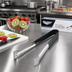Thumbnail image #2 for Vollrath Kool-Touch 12-Inch Heavy Duty Stainless Steel Pom Tongs with Black Insulated Coating