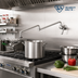 Thumbnail image #2 for T&S Brass Wall-Mount Single-Temperature Pot and Kettle Filler Faucet with 26-Inch Double-Jointed Swing Nozzle