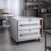 Thumbnail image #2 for Freestanding Double-Drawer Warming Drawer, Stainless Steel