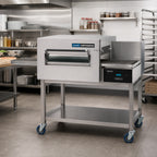 Thumbnail image #2 for Lincoln Foodservice Impinger II (1100 Series) 1180-1E Electric Single-Stack Conveyor Pizza Oven Package, Digital Controls, 10 kW