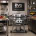 Thumbnail image #3 for Evo Professional Wheeled Cart Outdoor Propane Gas Display Cooking Station