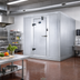 Thumbnail image #2 for AmeriKooler Quick Ship Outdoor Walk-In Freezer with Aluminum Floor and Remote R-448A Refrigeration, 7'-10
