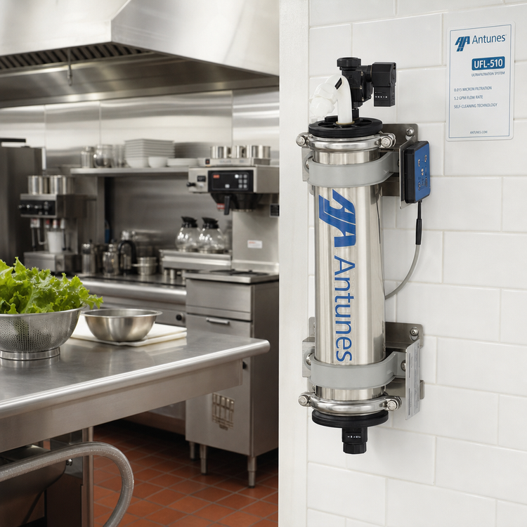 Product image #2 for Antunes UFL-510 Ultrafiltration Water Filter System, 5.2 GPM, 0.015 Micron, Self-Cleaning
