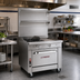 Thumbnail image #2 for Southbend Platinum 36-Inch Modular Heavy Duty Gas Range with 2 Open Burners and 24-Inch Thermostatic Griddle