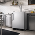 Thumbnail image #3 for Summit Commercial ADA-Compliant Counter-Height Dual-Tap Draft Beer Dispenser, 5.5 Cu. Ft., Built-In or Freestanding, Stainless Steel