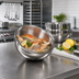Thumbnail image #2 for American Metalcraft Angled Double-Wall Stainless Steel Serving Bowl, 108 oz., 10 Inch Diameter x 5 Inch H