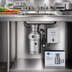 Thumbnail image #2 for InSinkErator SS-100 18-Inch Bowl 1 HP Complete Food Waste Disposer Package with AquaSaver AS-101 Control Center