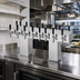 Thumbnail image #2 for Perlick Extra-High Back-to-Back Bridge Tee Countertop Glycol-Cooled Draft Beer Tower, 24 Faucets, Polished Chrome
